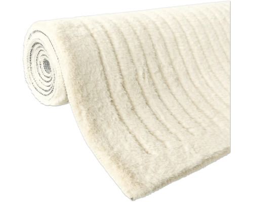 Rullad matta med hög lugg