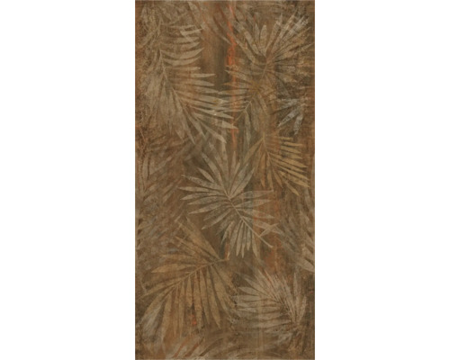 Dekorativ platta med växtmönster