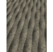 Närbild av en vägg med ett vågmönster