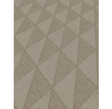 Tapet med tredimensionellt triangelmönster