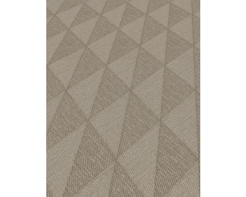 Tapet med tredimensionellt triangelmönster