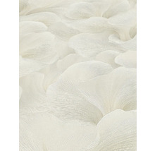 Närbild av en tapet med ett blombladsmönster