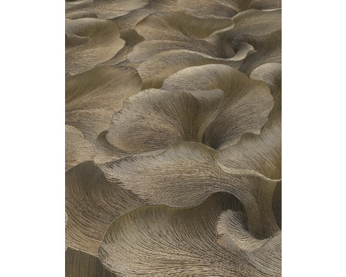 Närbild av en tapet med vågig design