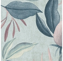 Närbild av en tapet med växtmönster