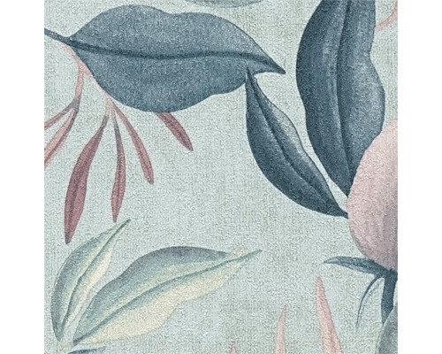 Närbild av en tapet med växtmönster