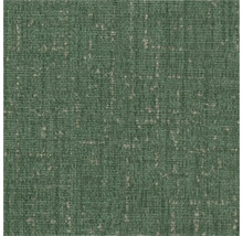 Närbild av ett grönt tyg med ett subtilt mönster