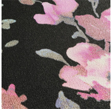 Tapet med blommönster på mörk bakgrund