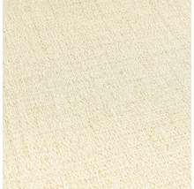 Närbild av en ljus textil tapet med en fin struktur.