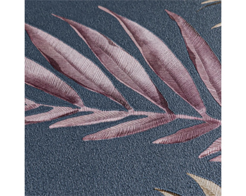 Närbild av en tapet med växtmönster