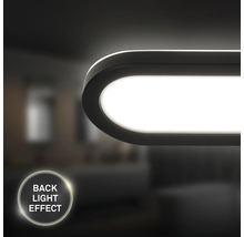 LED-lampa med bakgrundsbelysningseffekt