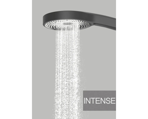 Duschhuvud med vattenstråleläge Intensiv