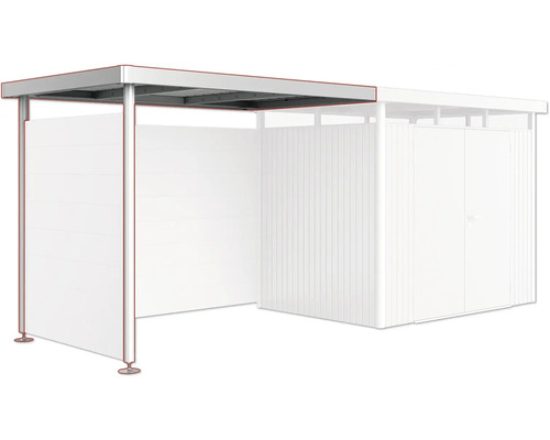 Modern tak för utomhusbruk