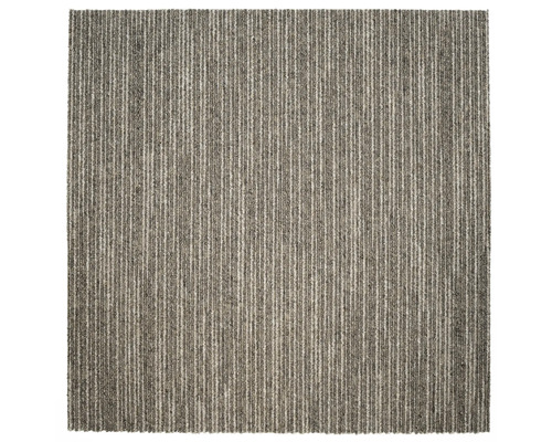 Fyrkantig matta med randigt mönster