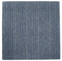 Matta med vertikala ränder