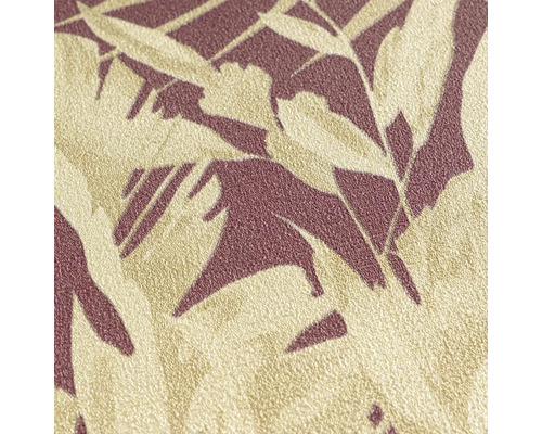 Närbild av en tapet med blommönster