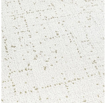 Närbild av en vit tapet med geometriskt mönster