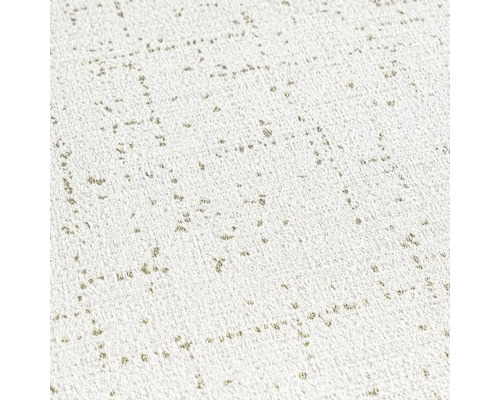 Närbild av en vit tapet med geometriskt mönster