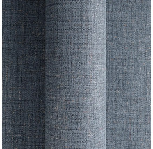 Närbild av en blå textil tapet