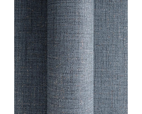 Närbild av en blå textil tapet