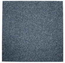 Blå heltäckningsmatta