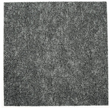 Närbild av en grå texturerad matta