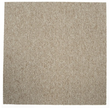 Fyrkantig matta av textilfibrer