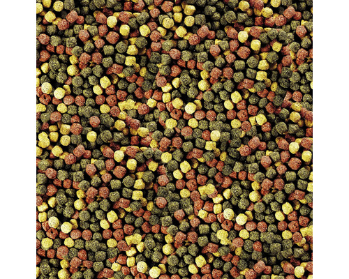 Fiskfoderpellets i olika former