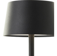 Bordslampa med svart skärm