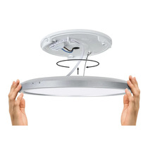 Montering av LED-taklampa med roterande rörelse