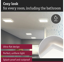 Taklampor i ett badrum med skyddsklass IP44