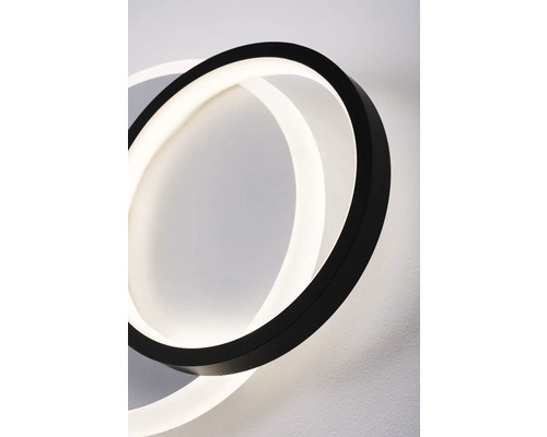 LED-taklampa med modern ringdesign