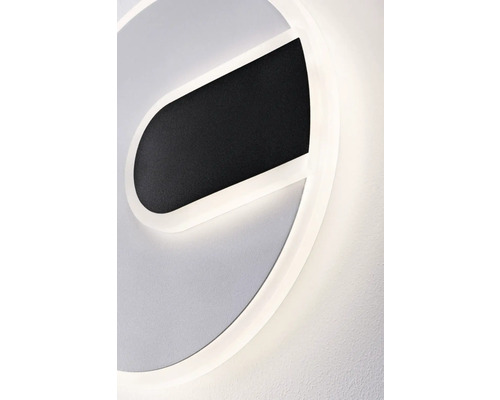 Abstrakt LED vägglampa design