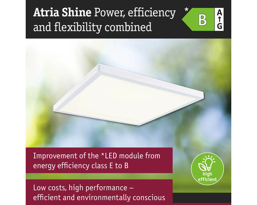 Atria Shine LED-taklampa med energiklass B