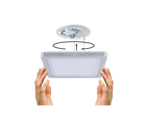 Installation av en LED-taklampa