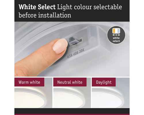 Val av ljusfärg före installation