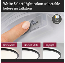 Ljus med valbar ljusfärg justerbar före installation