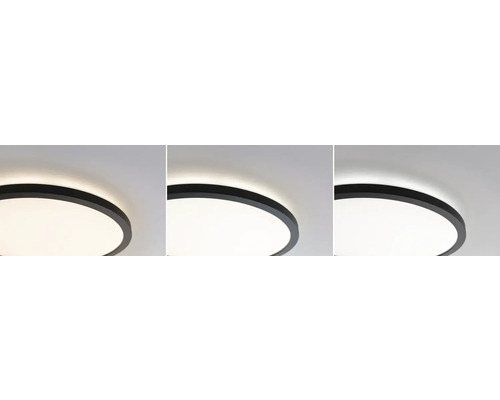 Taklampa med olika färgtemperaturer