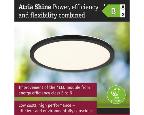 Atria Shine taklampa med energieffektivitetsklass B