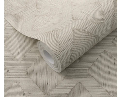 Tapetrulle med geometriskt mönster