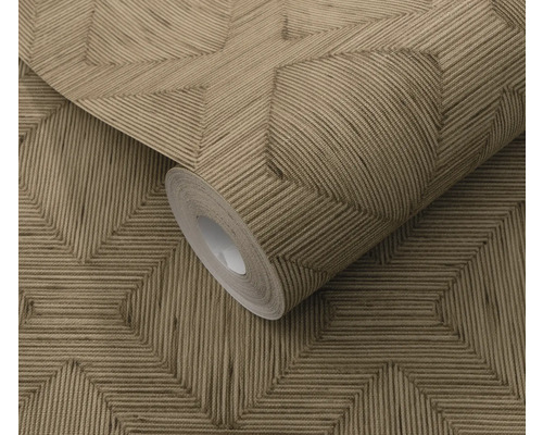 Rulle geometrisk tapet med kvadratiskt mönster