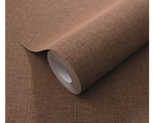 Rulle brun strukturtapet