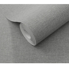 Rulle grå tapet med textilmönster