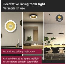 Dekorativ vardagsrumslampa, mångsidig som vägg-, tak- eller hänglampa