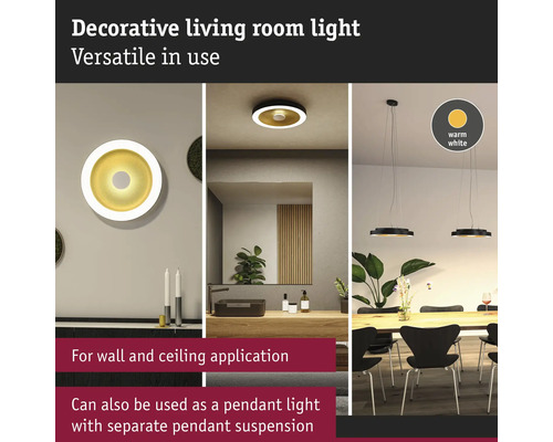 Dekorativ vardagsrumslampa, mångsidig som vägg-, tak- eller hänglampa