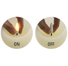 Demonstration av ett LED-ljus i på- och avläge