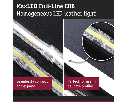 MaxLED Full-Line COB LED-list för homogen belysning