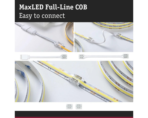 LED-strip med anslutningsdon för enkel installation