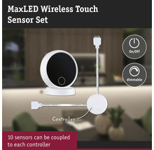 MaxLED trådlöst touchsensorset med kontroller för dimning och på- och avstängning
