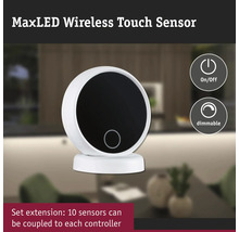MaxLED trådlös touchsensor för ljusstyrning