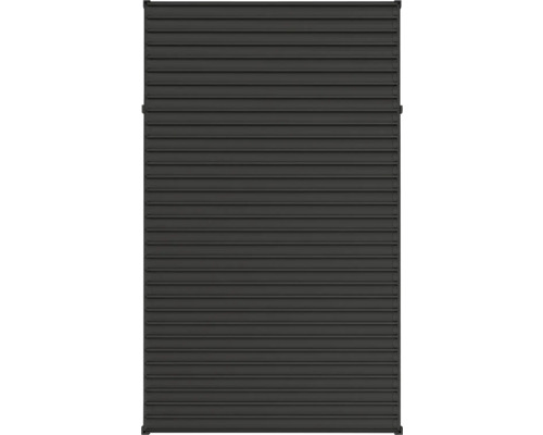 Stängd rullgardin, framifrån